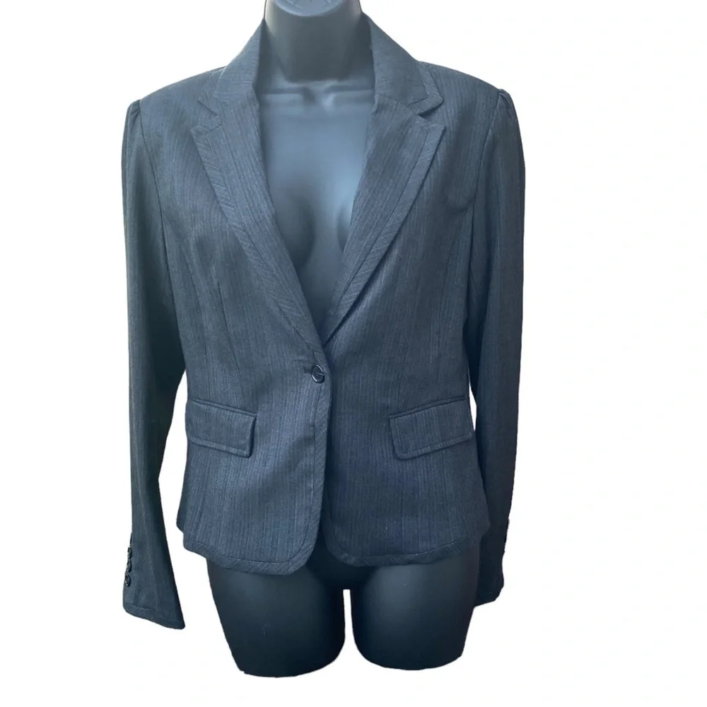 LOFT gray blazer